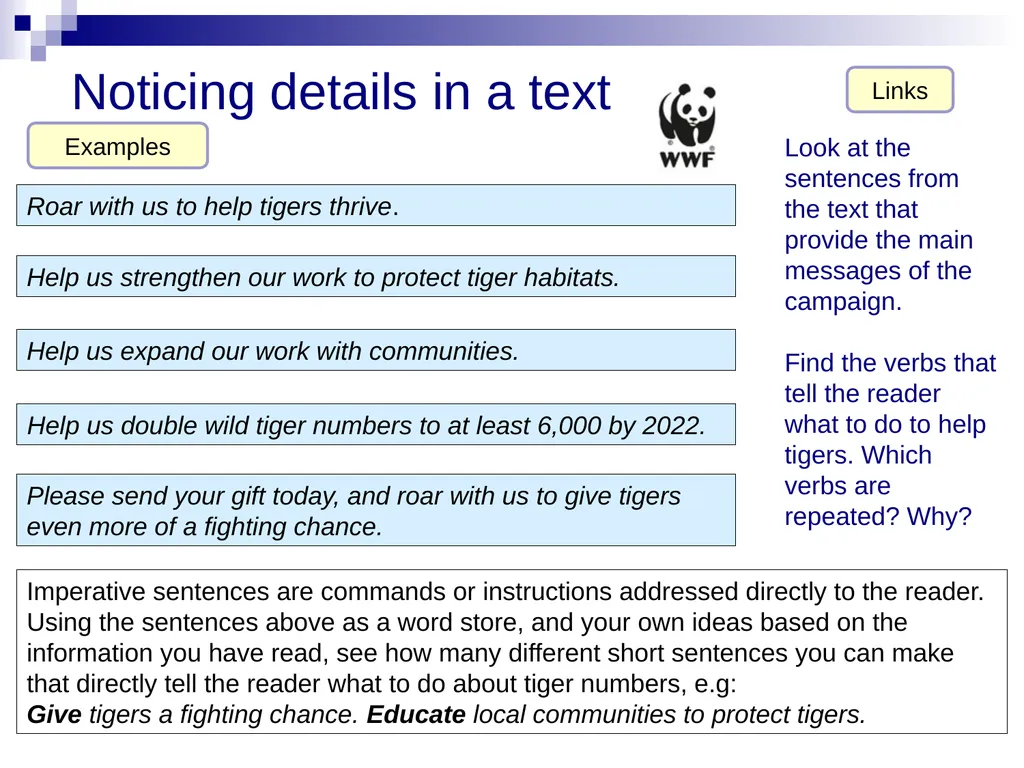 Strengthening the message in a campaign text by - slide 5 of 7