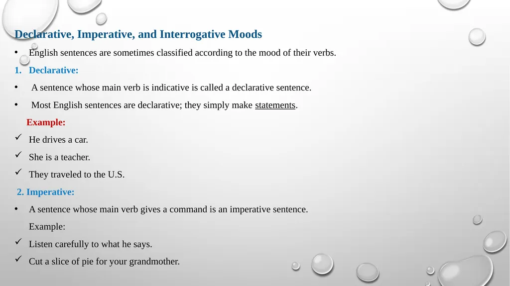 Sentence patterns in English I). Sentence pattern: - slide 5 of 8