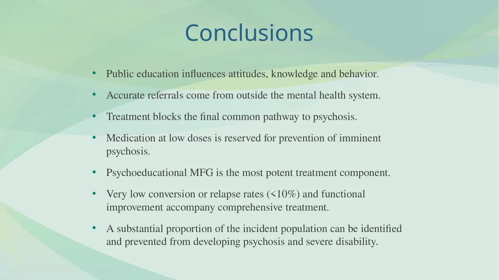 FAMILY PSYCHOEDUCATION William R. McFarlane, M.D. - slide 60 of 60