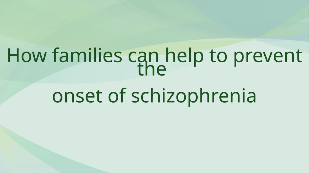 FAMILY PSYCHOEDUCATION William R. McFarlane, M.D. - slide 40 of 60