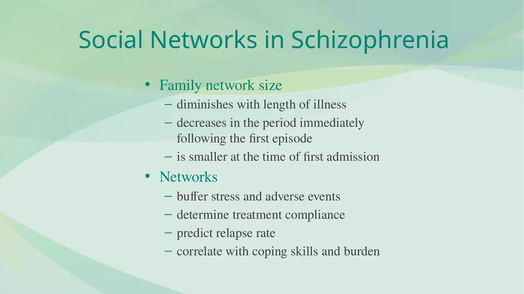FAMILY PSYCHOEDUCATION William R. McFarlane, M.D. - slide 20 of 60