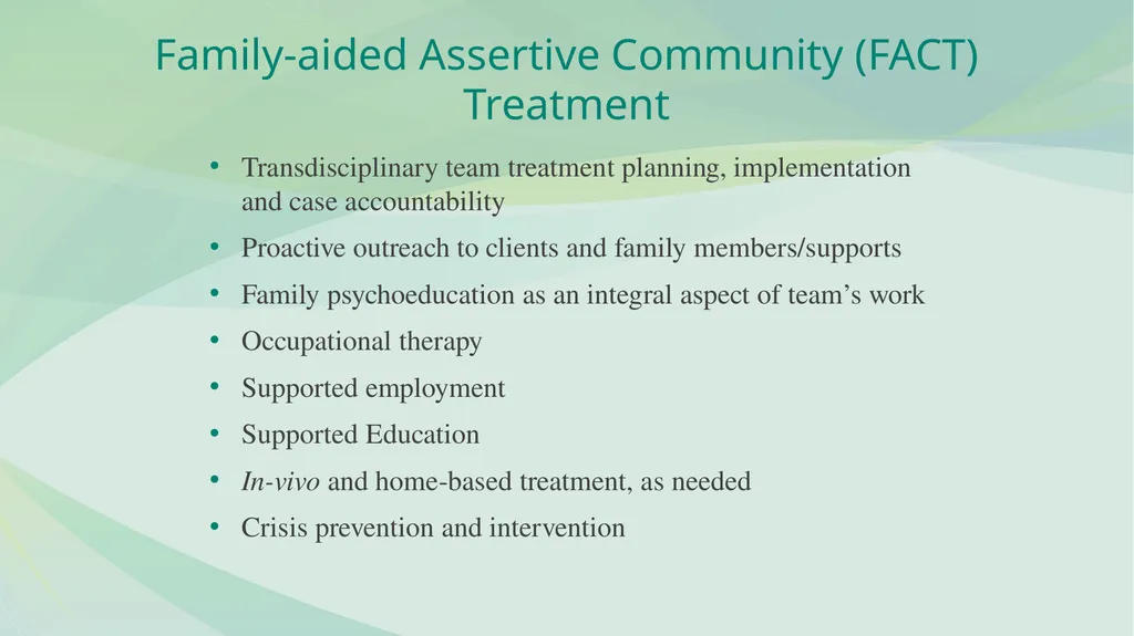 FAMILY PSYCHOEDUCATION William R. McFarlane, M.D. - slide 36 of 60