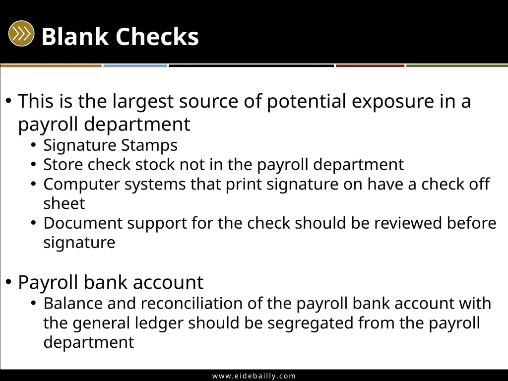Angie Ziegler, CPP – Manager, Eide Bailly Joel - slide 38 of 55
