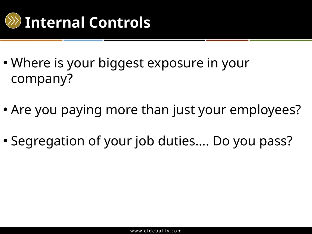 Angie Ziegler, CPP – Manager, Eide Bailly Joel - slide 52 of 55