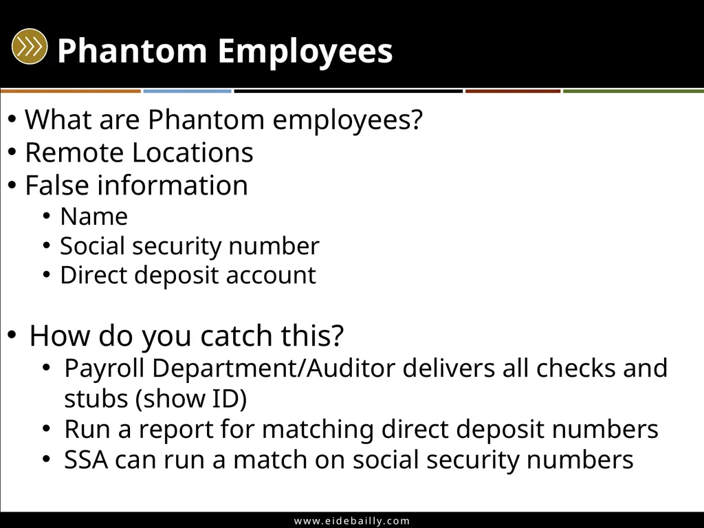 Angie Ziegler, CPP – Manager, Eide Bailly Joel - slide 36 of 55
