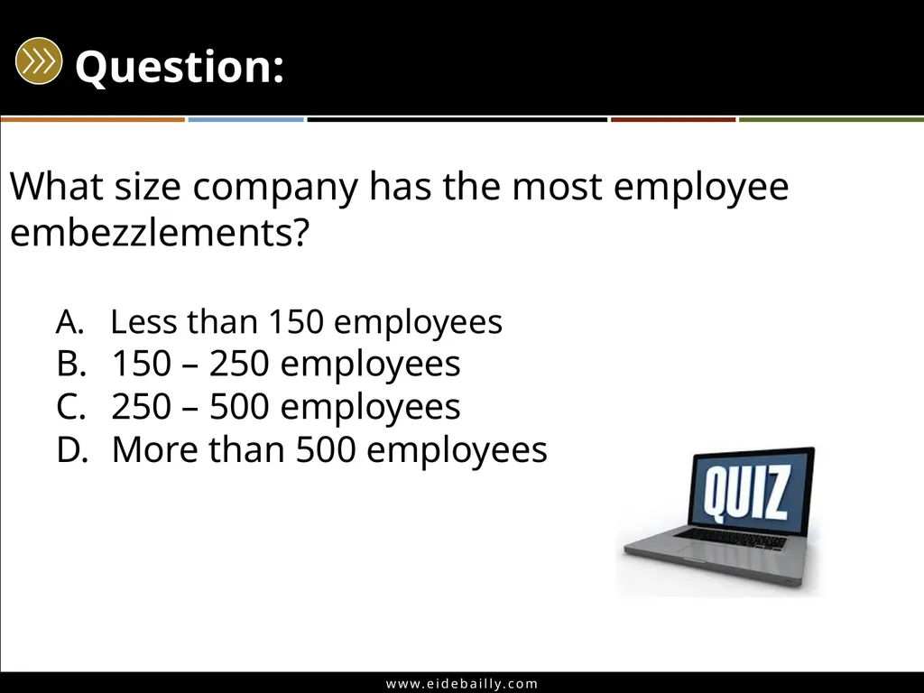 Angie Ziegler, CPP – Manager, Eide Bailly Joel - slide 4 of 55