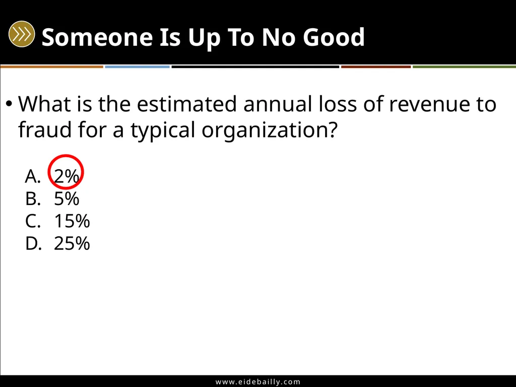 Angie Ziegler, CPP – Manager, Eide Bailly Joel - slide 11 of 55