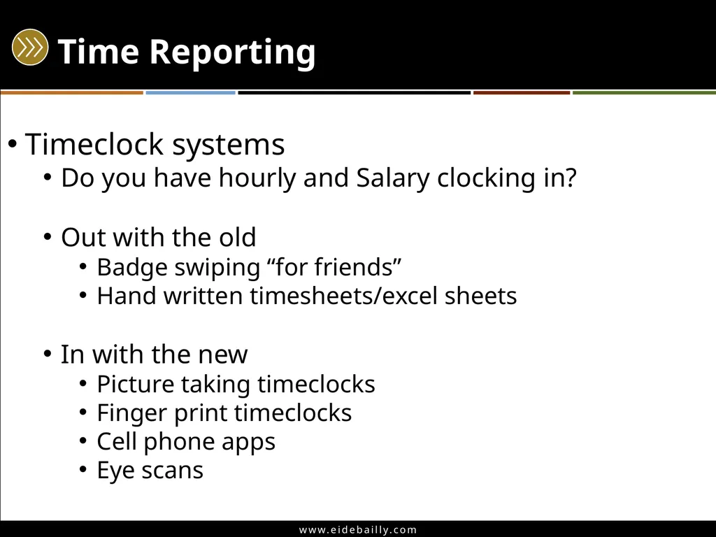 Angie Ziegler, CPP – Manager, Eide Bailly Joel - slide 40 of 55