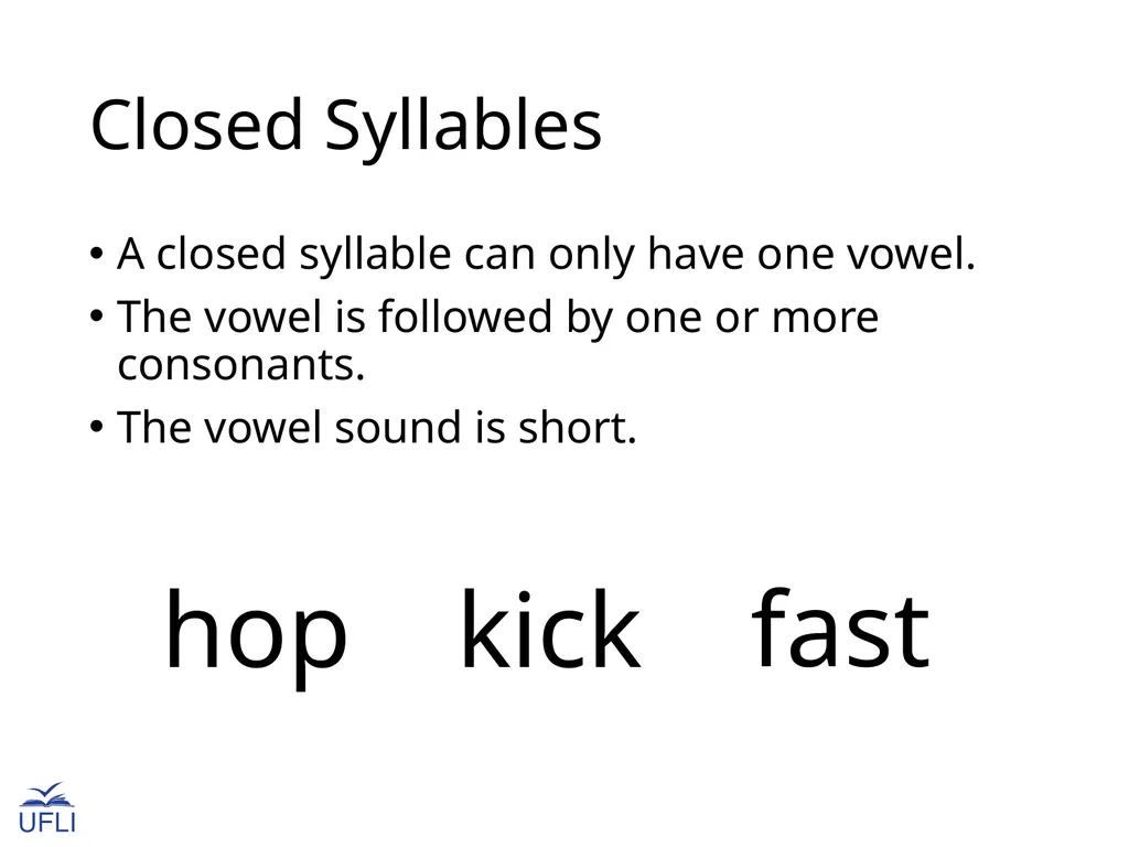 Introduction to Syllable Types fumble nation - slide 12 of 31