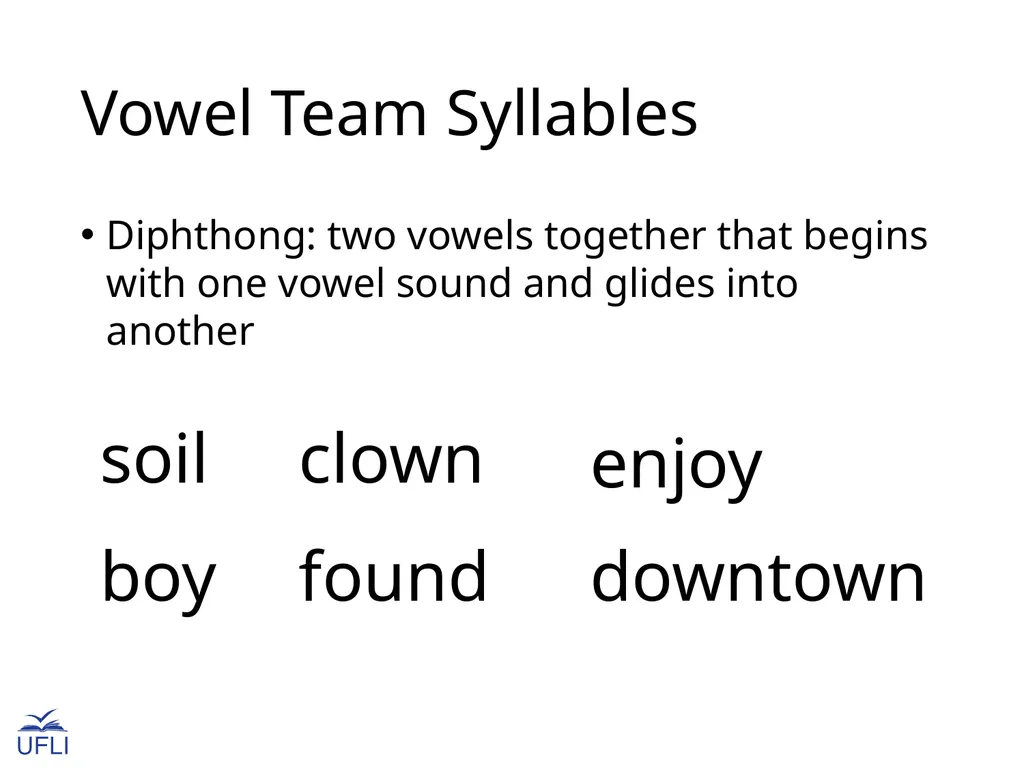 Introduction to Syllable Types fumble nation - slide 28 of 31