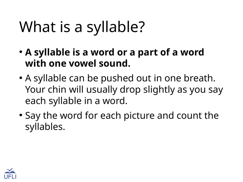 Introduction to Syllable Types fumble nation - slide 10 of 31