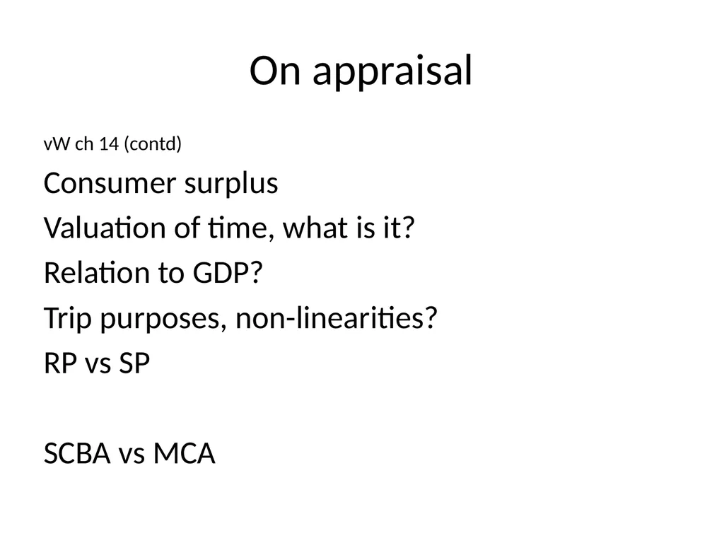 Travel demand models Anders Karlström Dept of - slide 7 of 23