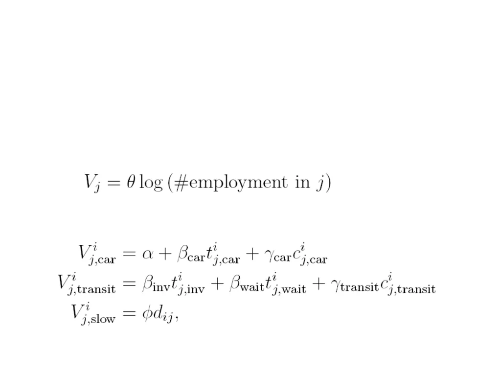 Travel demand models Anders Karlström Dept of - slide 17 of 23