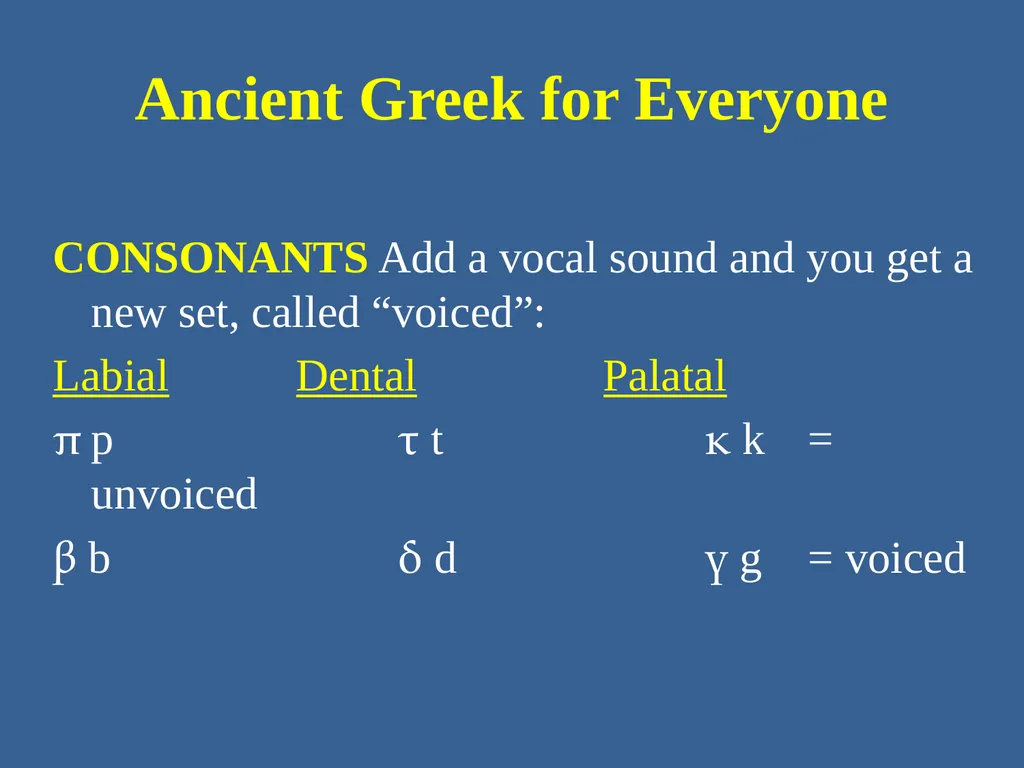 Ancient Greek for Everyone: A New Digital Resource - slide 10 of 33