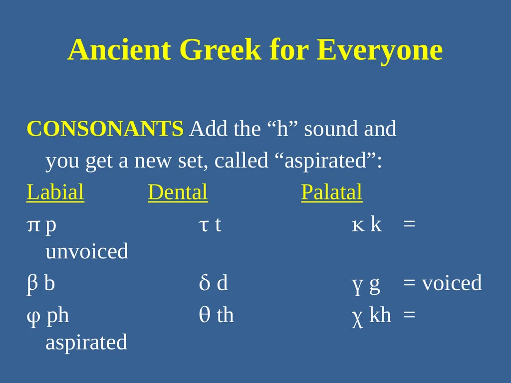 Ancient Greek for Everyone: A New Digital Resource - slide 14 of 33