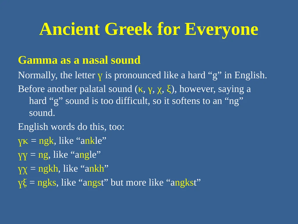 Ancient Greek for Everyone: A New Digital Resource - slide 25 of 33
