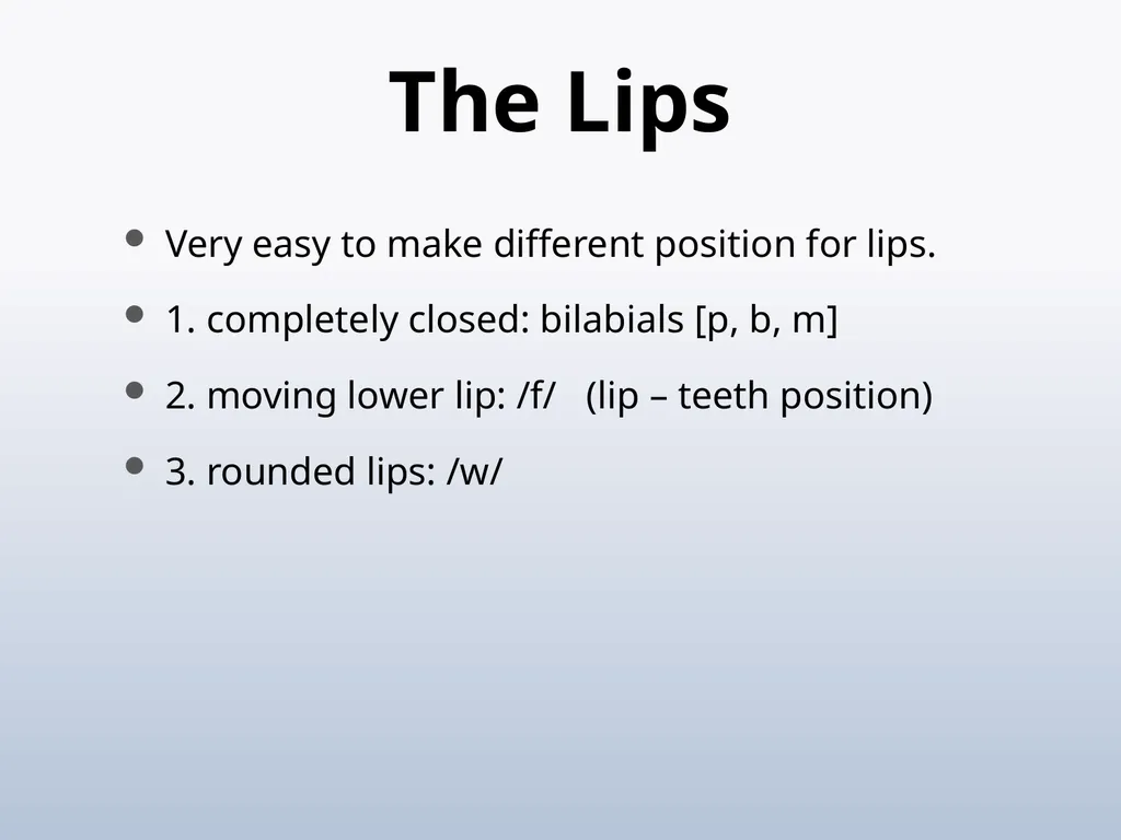 PHONETICS Introduction - slide 38 of 39