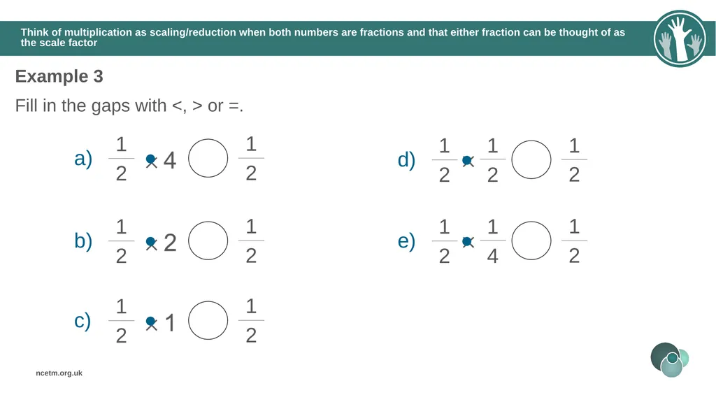 The mathematical structure of multiplying - slide 23 of 46