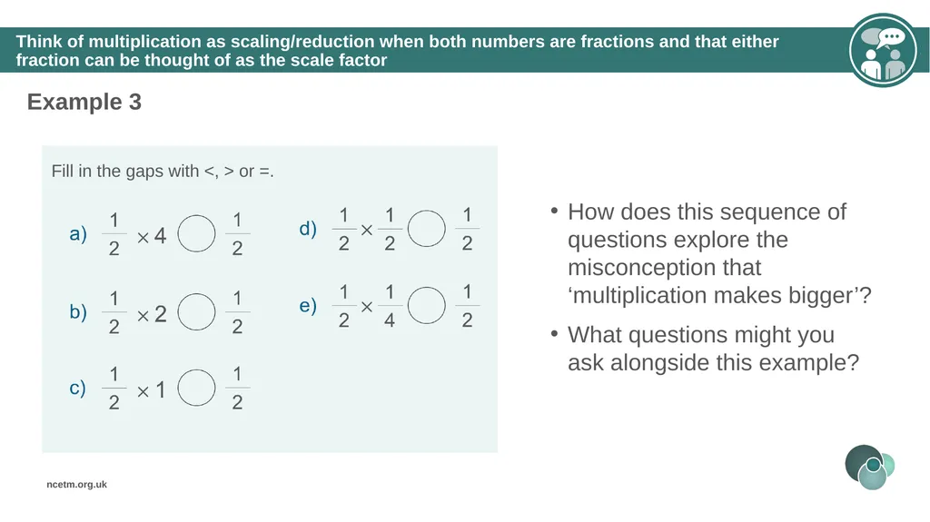 The mathematical structure of multiplying - slide 24 of 46