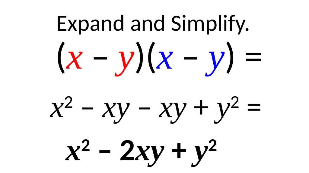 LO: Surds (Surds and Brackets) (x – 2)(x – 7) - slide 4 of 14