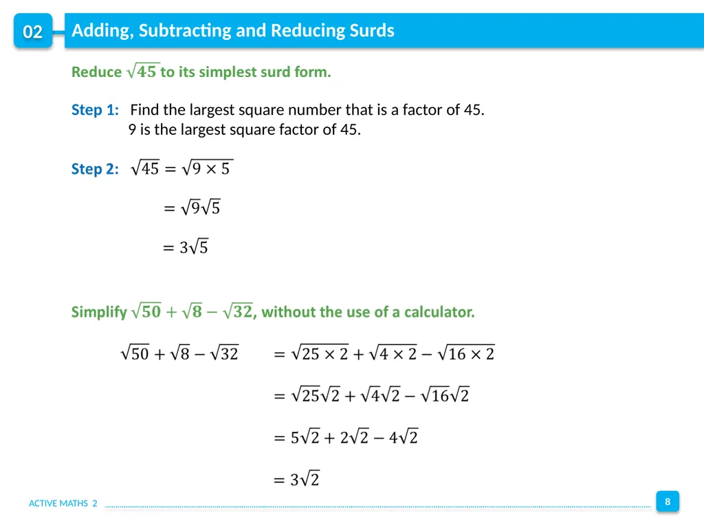 Chapter 2: Number Systems Investigate the - slide 8 of 10