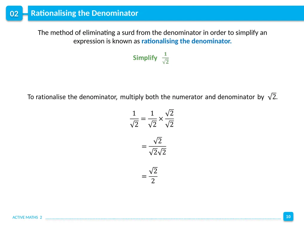 Chapter 2: Number Systems Investigate the - slide 10 of 10