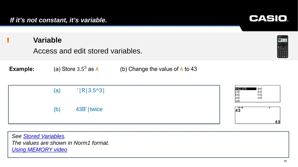 fx-991CW Interactive Manual Scientific ClassWiz - slide 29 of 49