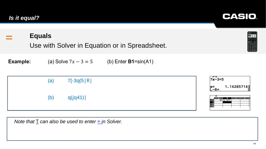 fx-991CW Interactive Manual Scientific ClassWiz - slide 44 of 49