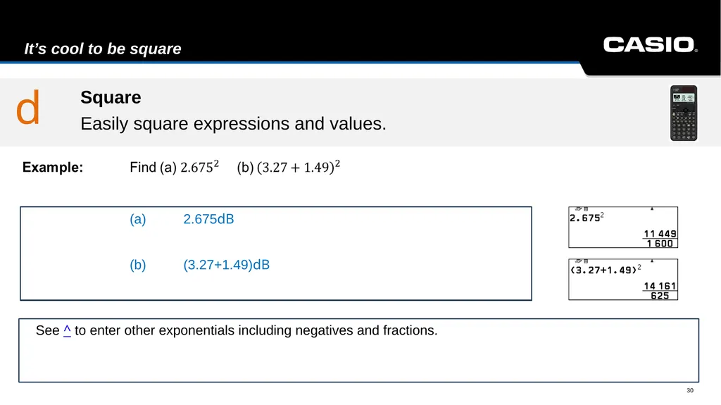 fx-991CW Interactive Manual Scientific ClassWiz - slide 30 of 49