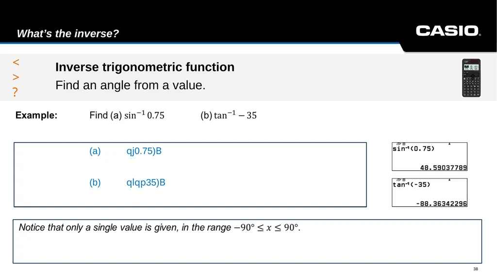 fx-991CW Interactive Manual Scientific ClassWiz - slide 38 of 49