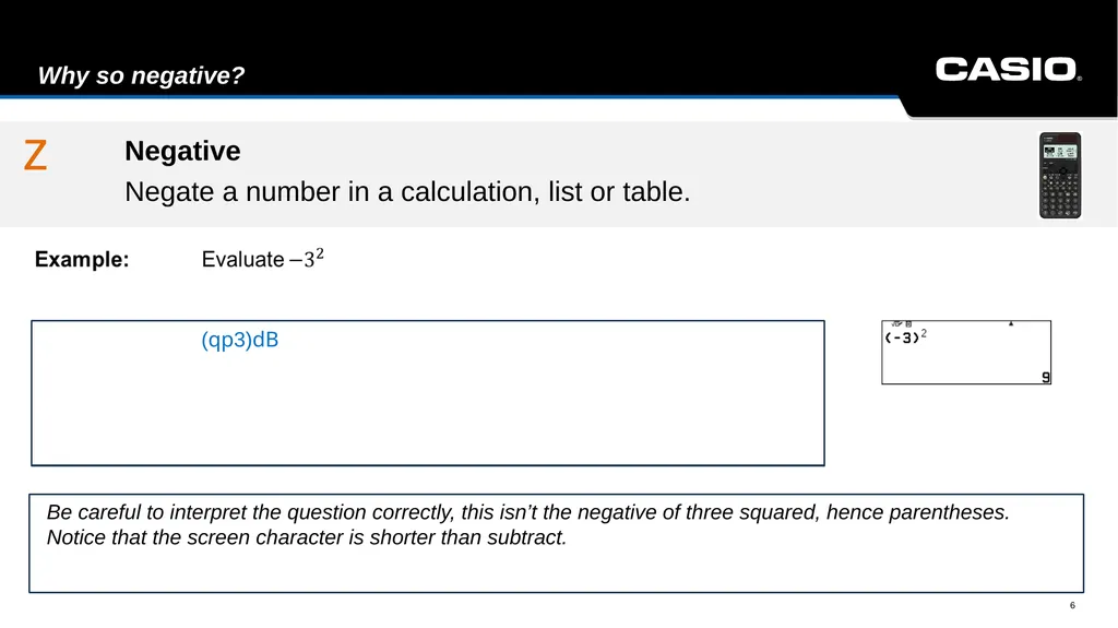 fx-991CW Interactive Manual Scientific ClassWiz - slide 6 of 49