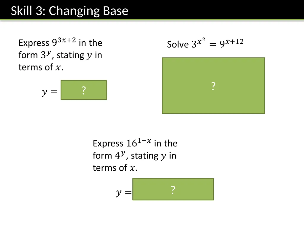 C1: Chapter 1 – Algebraic Manipulation Dr J Frost - slide 12 of 28
