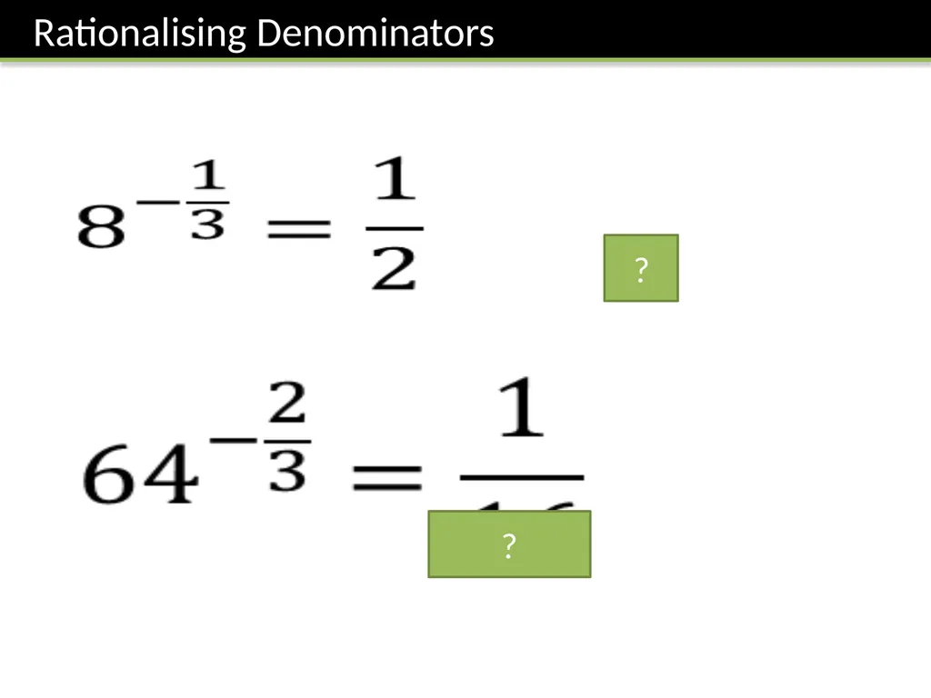 C1: Chapter 1 – Algebraic Manipulation Dr J Frost - slide 24 of 28