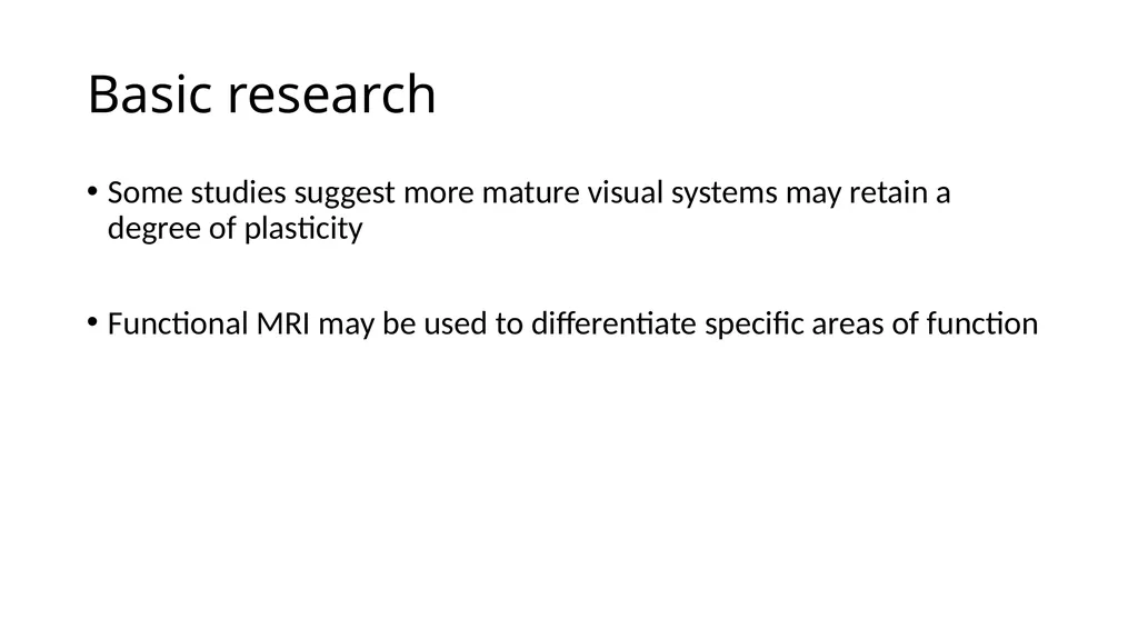 Cortical Visual Impairment Case History Six month - slide 20 of 23