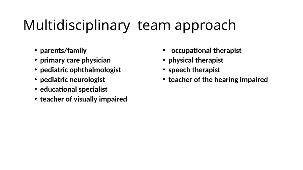 Cortical Visual Impairment Case History Six month - slide 17 of 23