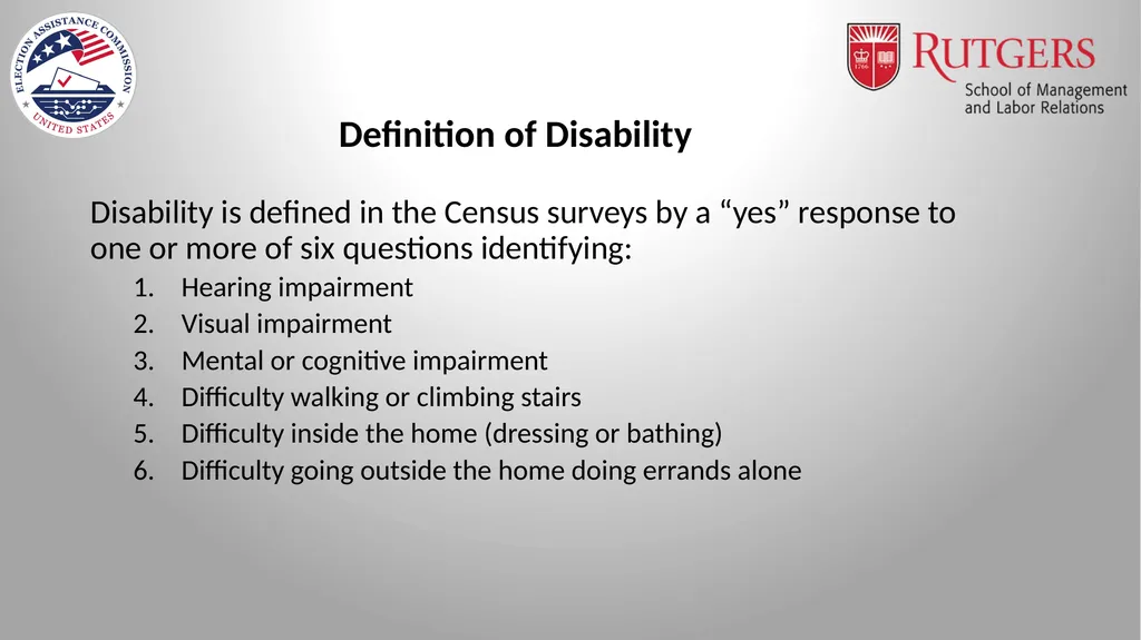 Disability and Voter Turnout in the 2020 Elections - slide 3 of 16