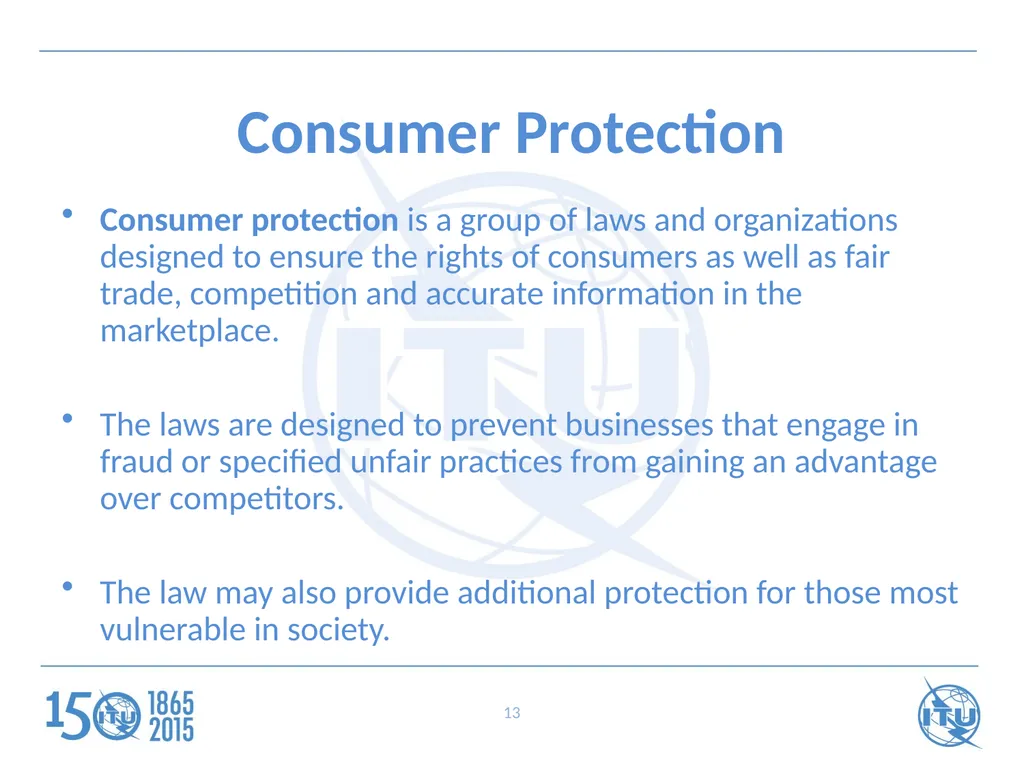Stakeholders Forum on QoS and Consumer Experience - slide 13 of 21