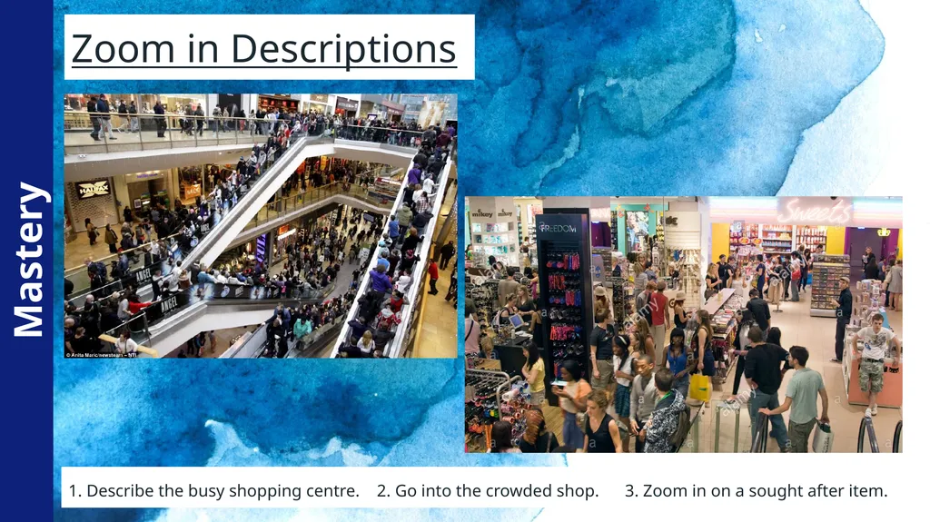 Setting Descriptions You have 10 minutes to write - slide 11 of 13