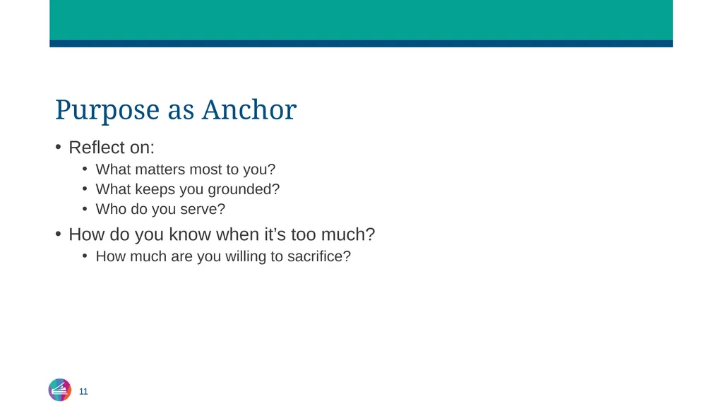 Sustaining Yourself in Leadership Centering Rest, - slide 11 of 21