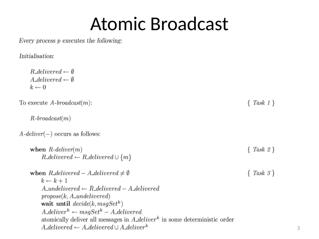 Failure Detectors Presented by, Archana Bharath - slide 43 of 79