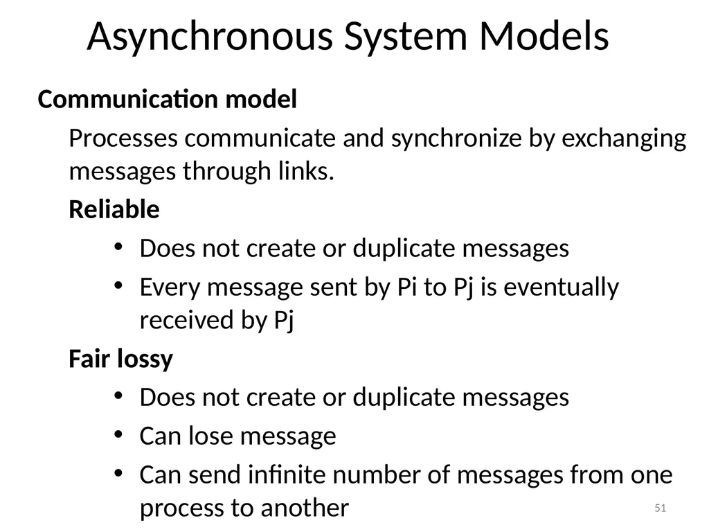 Failure Detectors Presented by, Archana Bharath - slide 51 of 79