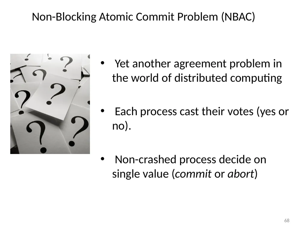 Failure Detectors Presented by, Archana Bharath - slide 68 of 79