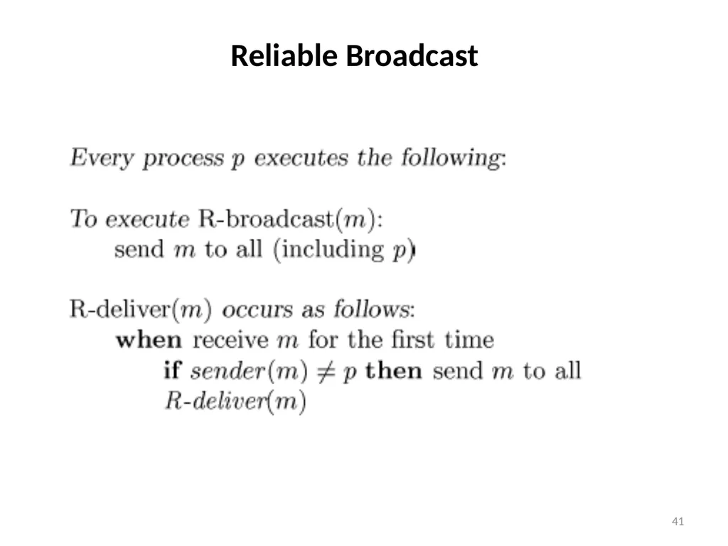 Failure Detectors Presented by, Archana Bharath - slide 41 of 79