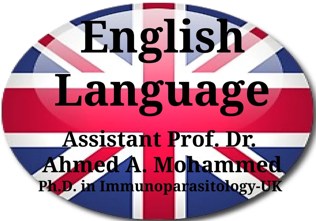 English Language Assistant Prof. Dr. Ahmed A. - slide 1 of 12