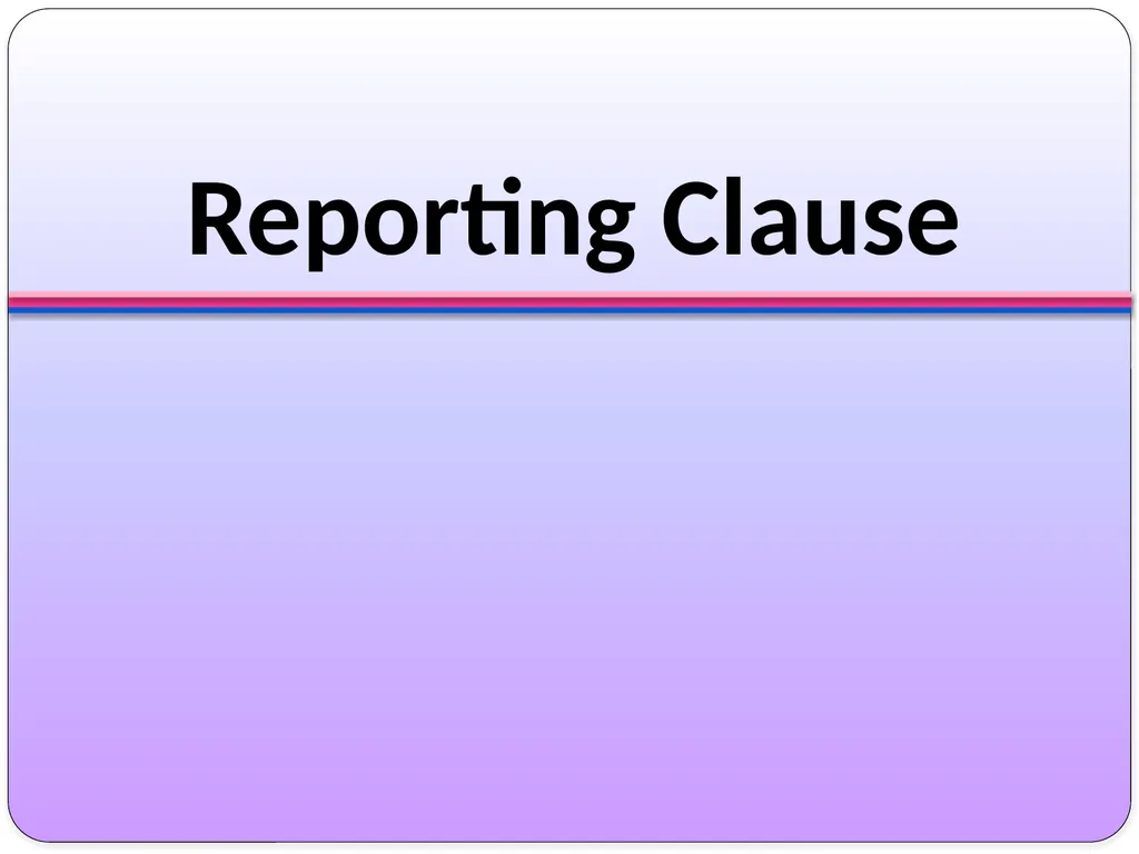 WALT: Distinguish between direct and reported - slide 15 of 31