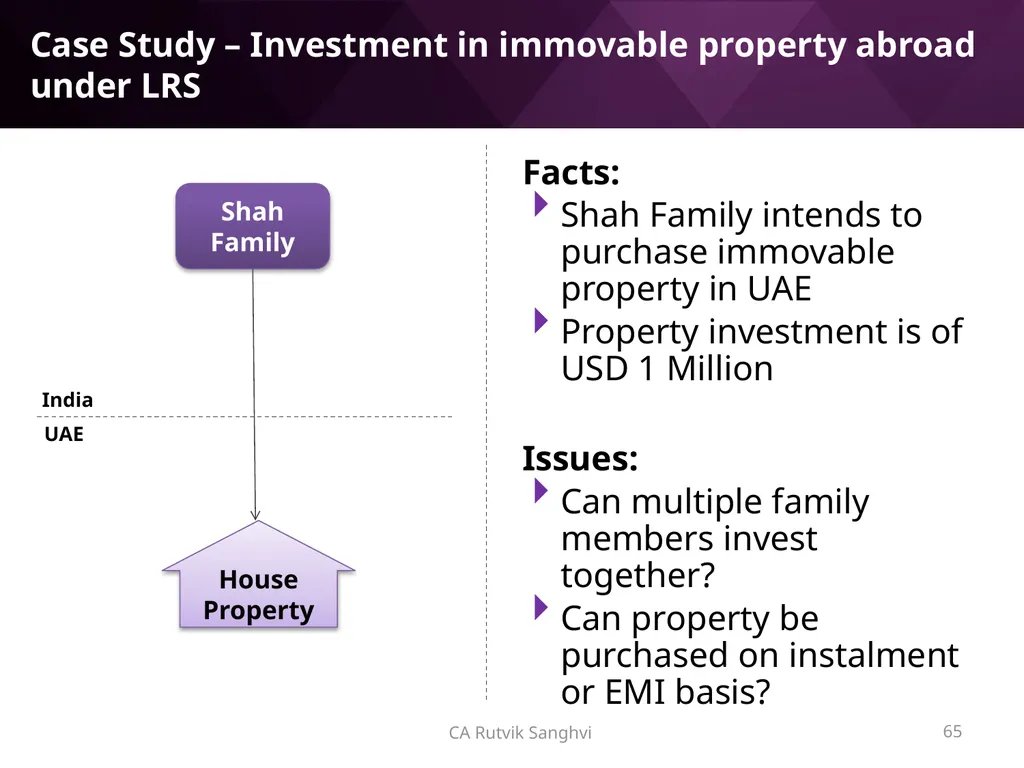 LRS remittances and Foreign investment by Resident - slide 65 of 130