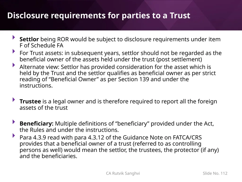 LRS remittances and Foreign investment by Resident - slide 112 of 130