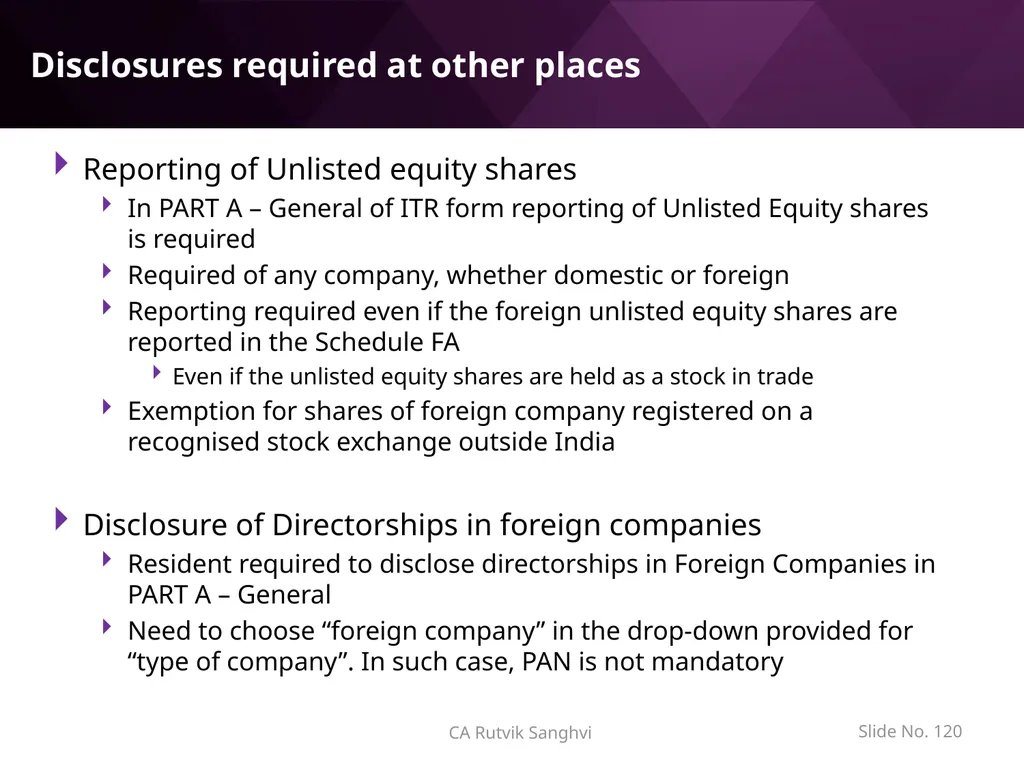LRS remittances and Foreign investment by Resident - slide 120 of 130