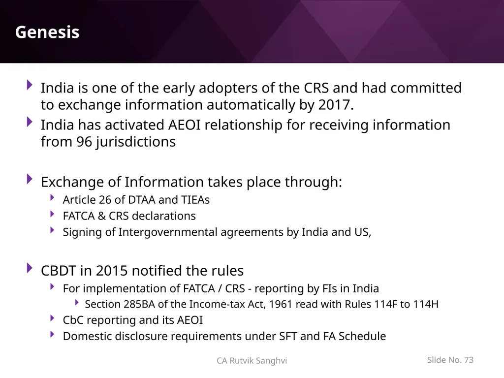 LRS remittances and Foreign investment by Resident - slide 73 of 130