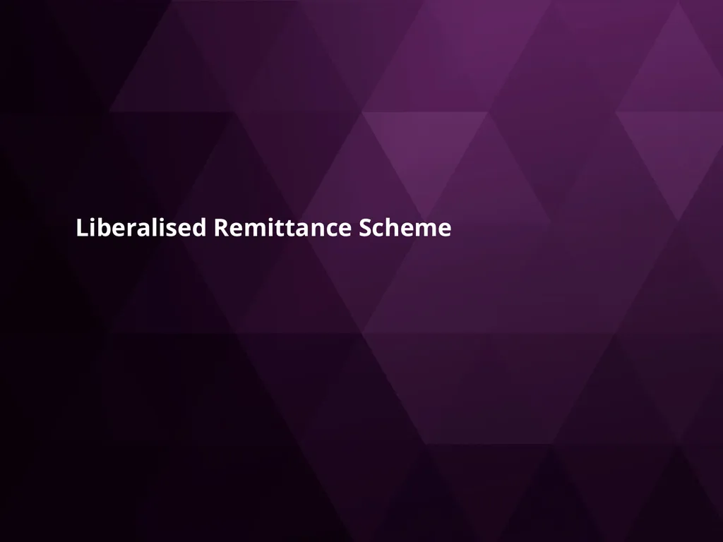 LRS remittances and Foreign investment by Resident - slide 7 of 130